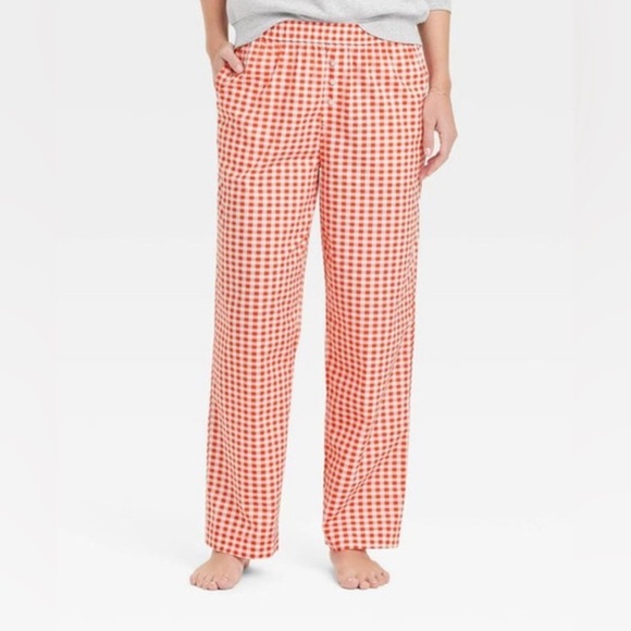 Grayson Threads Red Gingham Lounge Pants - Size S - Picture 1 of 7